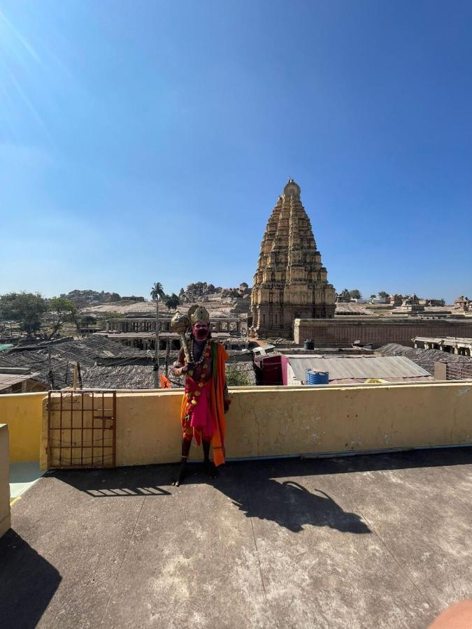 Temple View Guest House Hampi Exterior photo